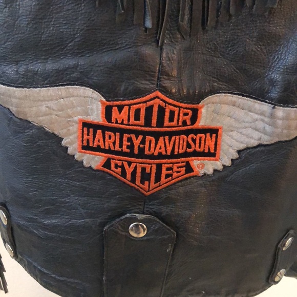 Ladies fringed leather jacket circa 1987 - Picture 3 of 13